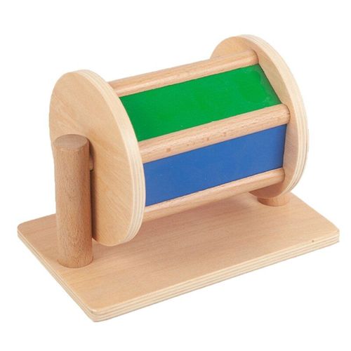 Tambour En Bois Pour Enseignement Du Textile, Jouets Éducatifs Pour Enfants De 0 À 3 Ans