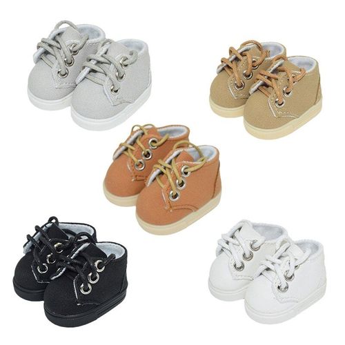 Chaussures De Selle En Pu Pour Poupée Renio Russe 33-36cm, 20 Cm K-Pop Star Et 14 Pouces Wellie Wisher, Baskets À Lacets D5qf