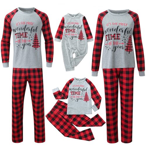 Pyjama De No?L Pour La Famille 2021, Ensemble Assorti, Cerf, Mignon, Adulte, Enfant, B?B?, Tenue De Famille, V?Tements Pj
