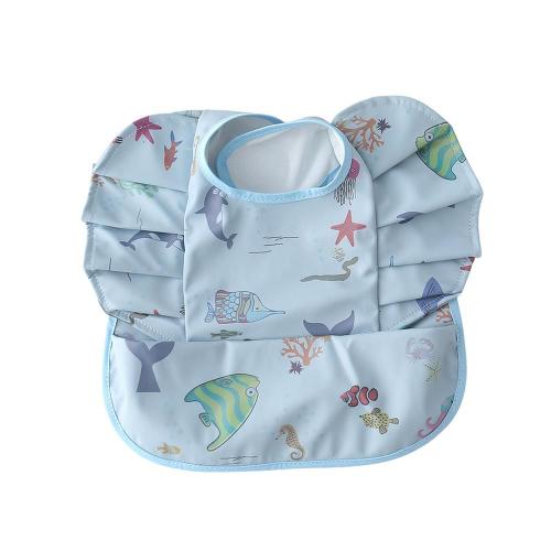 Tablier À Manches Courtes Pour Bébés, Blouse Imperméable Et Respirante Pour Nourrissons, Alimentation, Bavoir Anti-Salissure