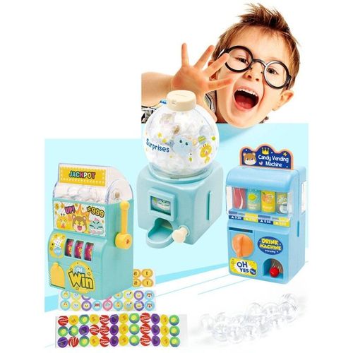 Distributeur De Bonbons, Mini Machine À Fentes, Poupée, Gadget, Jouet De Blague Pratique, Distributeur De Bonbons, Jouet De Simulation, Jeu De Rôle, Fourniture D5qf