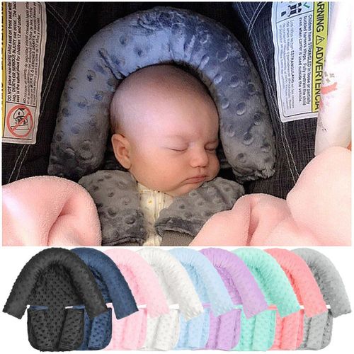 Appui-Tête Avec Ceinture De Sécurité Assortie Pour Bébé, Oreiller, Couvre-Tête