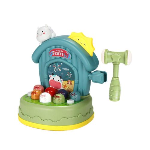 Jeu Whack Taupe Mini Jouet Arcade Amusant Whack A Hole Hammer Game Musique Interactive Jouets De Martelage Et De Coups De Poing Cadeau Pour Garçons Filles