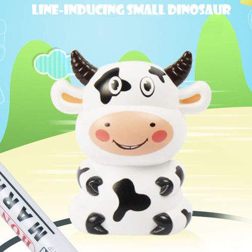 Inductif Robot Jouet Mini Inductif Vache Drawbot Jouets Suivre Ligne Dessinée Éducatifs Pour Enfants Jouets D'apprentissage Parfait Pour Les Enfants 3 +