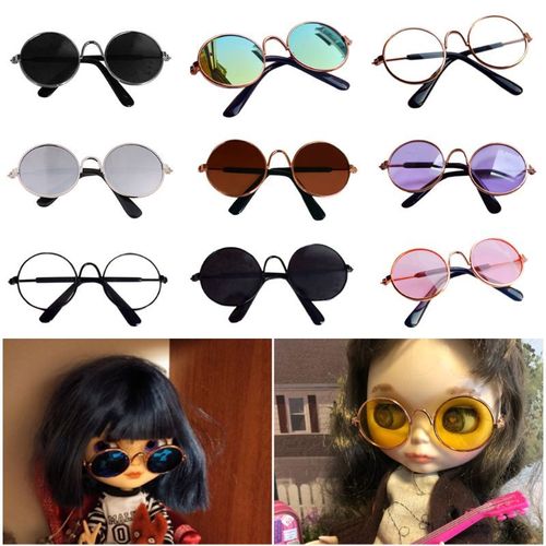 Lunettes De Soleil Cool Pour Poupée Américaine Bjd Blyth, Accessoires Photo De Jouet Pour Fille,