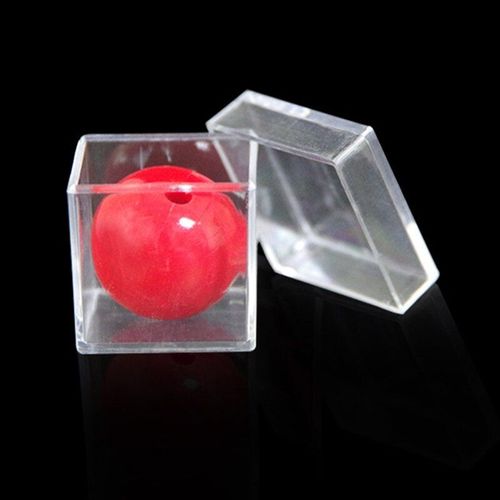 Kits De Magie, Gros Plan, Déplacement De L'espace Magique, Boule D'illusion Dans Boîte, Divertissement De Fête, Jouet De Poche, Gimmick Pour Débutant En Magie D5qf