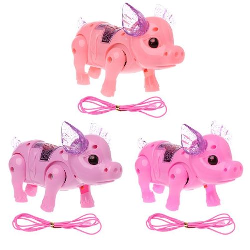 Animal De Compagnie Cochon De Rêve Mignon, Avec Musique, Marche Légère, Robot Électronique, Jouets Pour Enfants Garçons Filles, Cadeau D5qf