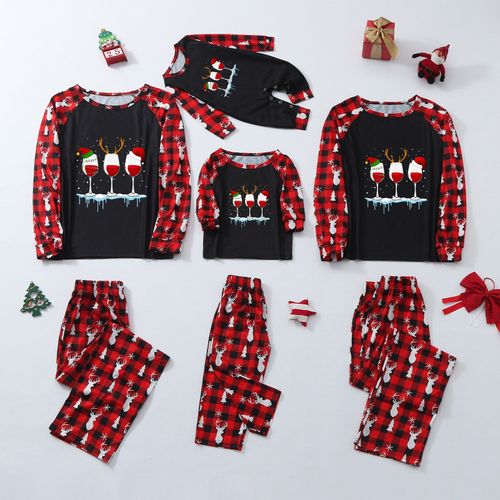 Pyjama De Noël Assorti Pour Famille, Bonnet De Père Noël Gnome, Cerf, Elk, Bois, Pyjamas Papa, Maman, Enfants, Barboteuse, Vêtements De Couple