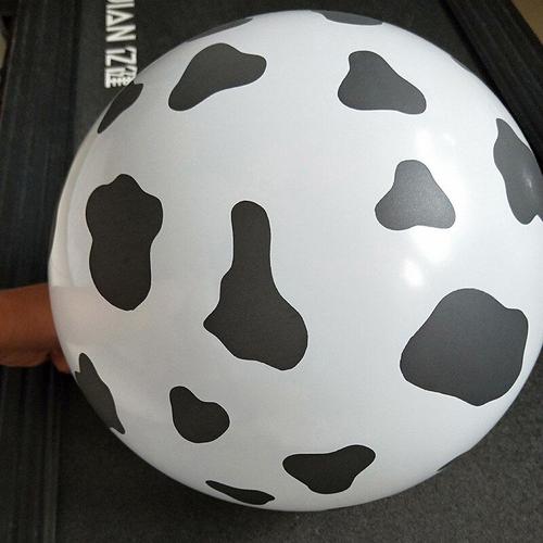 Ballon De Camouflage Pour Enfants, 3g, 12 Pouces, Décoration De Fête D'anniversaire, Carte D'animaux En Vache Bleue Et Verte, Jouet Pour Enfants