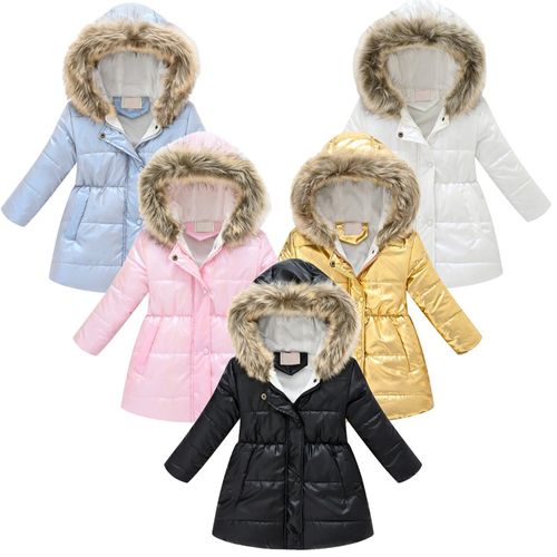 Parka À Capuche Épaisse Et Chaude Pour Bébé Fille, Manteau Coupe-Vent, Vêtements D'extérieur, Hiver