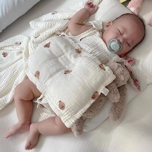 Oreiller Anti-Roulis Pour Bébé Et Enfant, Multifonctionnel, Respirant, Pour Éviter La Tête Plate