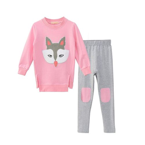 Ensemble Deux Pièces Sweat-Shirt Et Pantalon Pour Enfants, Tenue Pour Filles De 4-14 Ans