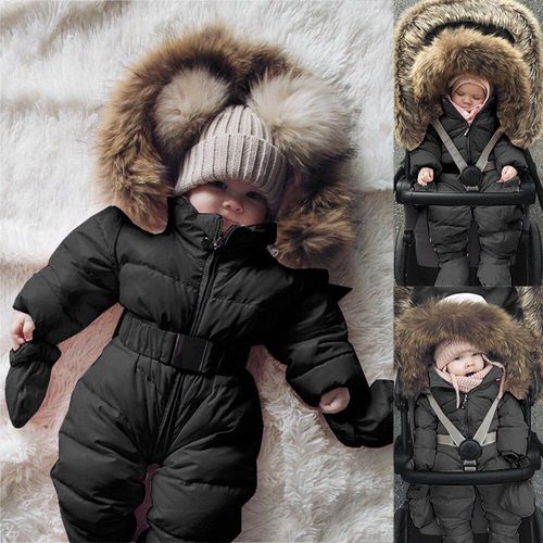 Combinaison À Capuche Pour Bébé, Manteau Chaud Et Épais, Vêtements D'hiver, Nouvelle Collection 2019