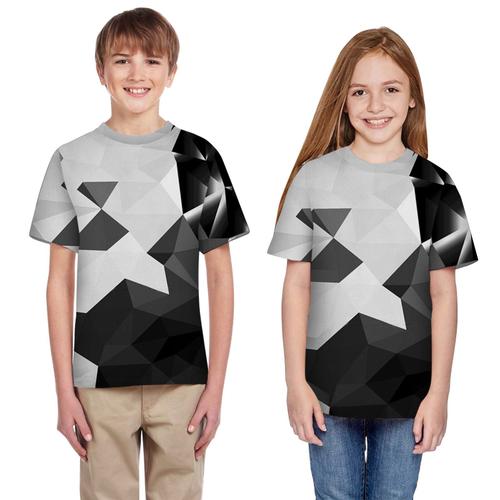 T-Shirt Manches Courtes Imprimé 3d Pour Enfants Et Adolescentes, Vêtements Numériques Décontractés Pour Garçons De 10 À 12 Ans