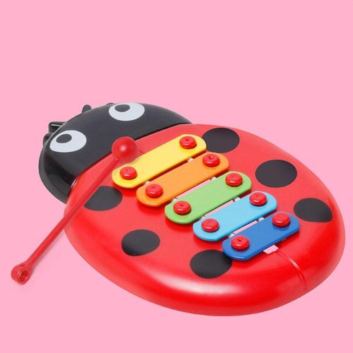 Coccinelle Colorée Pour Bébé Et Enfant, Jouet Xylophone À 8 Notes, Musical, Développement De La Sagesse, Instrument, Jouets Éducatifs, Cadeau, Nouveau