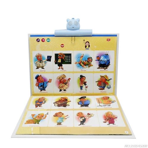 Affiche Interactive Russe Multifonction R1wf, Lettres Abc Et Chiffres, Éducation À La Musique Pour Enfants En Bas Âge