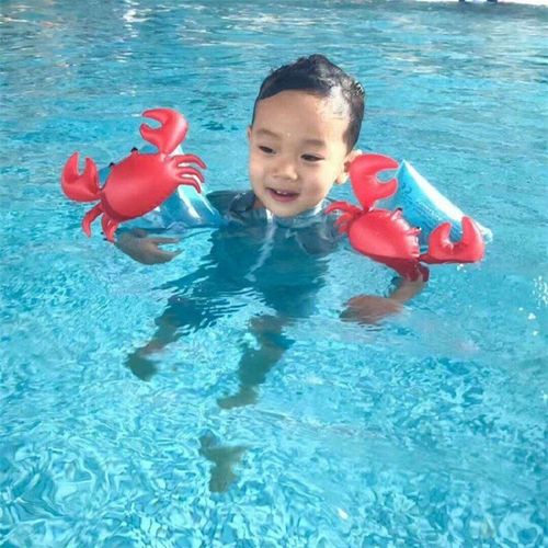 Anneau De Natation Pour Bébé, Flotteur, Bras, Flamant Rose, Cercle Gonflable, Natation, Sécurité, Jouets De Piscine, Fête D'été À La Plage