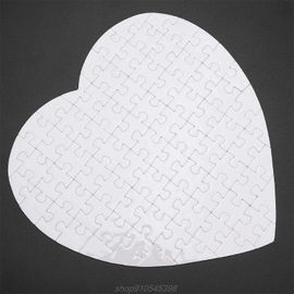 Puzzle Vierge Par Sublimation, 10 Pièces, Bricolage, Artisanat, C¿Ur, Produits De Transfert, Livraison Directe, My31 21