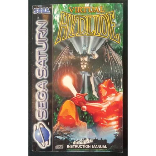 Virtual Hydlide - Notice Officielle - Sega Saturn