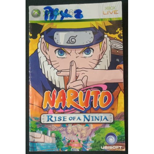 Naruto Rise Of A Ninja - Notice Officielle - Microsoft Xbox 360
