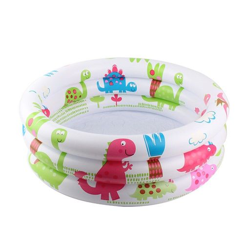 Piscine Gonflable Pour Enfants, Pataugeoire Avec Anneau De Natation, Pour Bébés Dinosaures, Bouée Océanique