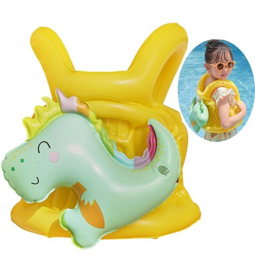 Anneau De Natation Gonflable En Forme De Dinosaure, Maillot De Bain Pour Enfants, Gilet De Flottaison, Gilet De Sauvetage, Accessoires De Piscine, Jouet