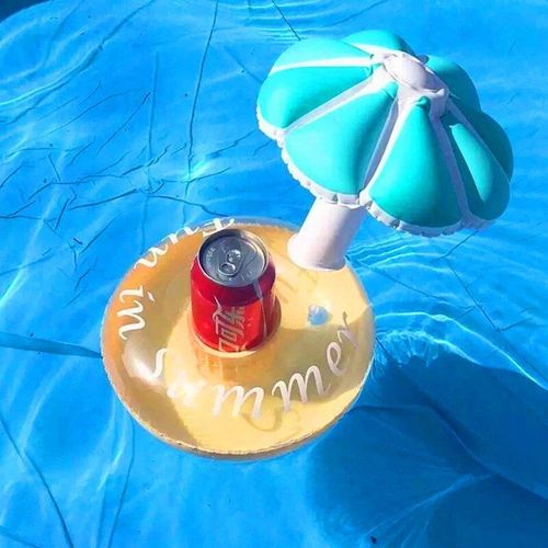 Porte-Boisson Gonflable, Porte-Gobelet À Donuts Et Cerise, Pour Flotteur De Piscine, Anneau De Natation, Porte-Boisson, Accessoires De Fête
