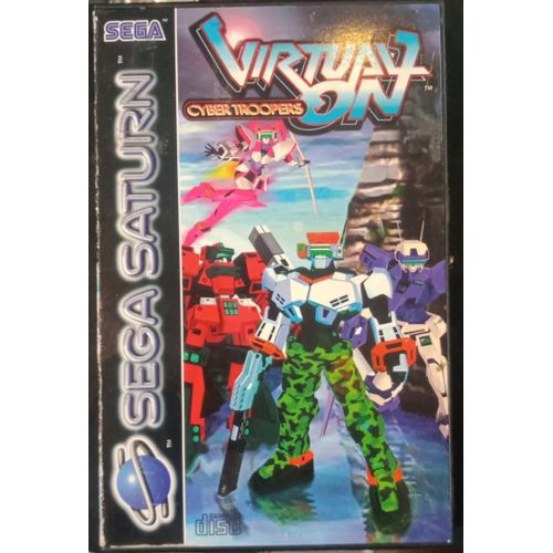 Virtual On - Cyber Troopers - Boite Officielle Vide - Sega Saturn