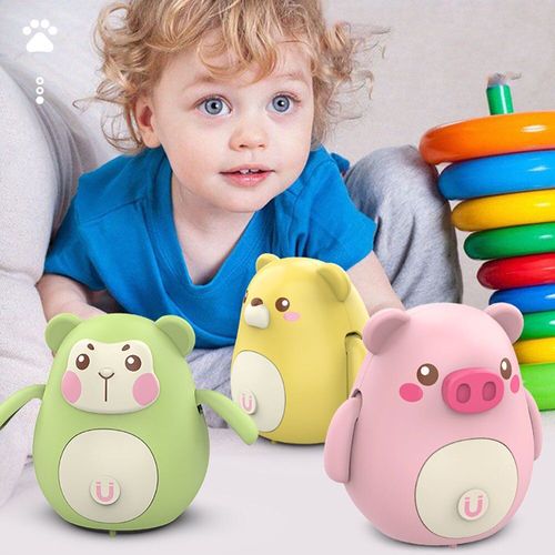 Balançoire Électrique Magnétique, Singe, Ours, Tigre, Canard, Animal, Jeu Éducatif Pour Enfants, Mignon, Amusant, Fin Et Lisse