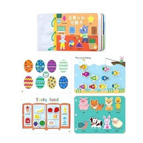 Mon Premier Livre Anim? Avec Nombres D'animaux, Puzzle, Jeu ?ducatif, Jouet Du Nouvel An