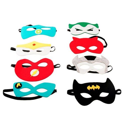 Masque Cosplay Pour Enfants, 10 Pièces, Masque Pour Les Yeux Pour Garçons Et Filles, Fête D'halloween, Bal, Mascarade, Performance, Jouet Pour Enfants