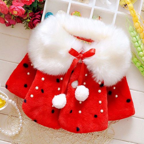 Manteau Épais Et Chaud Pour Bébé Fille, Vêtement D'extérieur, Petit Châle, Produit D'hiver, Nouvelle Collection 2022