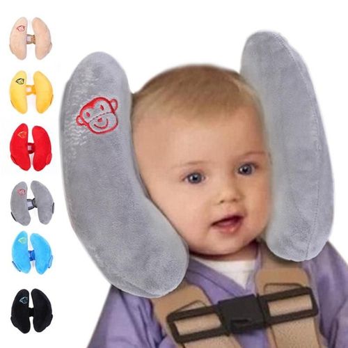 Appui-Tête En Jouet Doux Pour Tout-Petit, Oreiller De Protection De La Tête Pour Bébé, Siège De Sécurité En Voiture, Oreiller De Soutien Du Cou, Accessoires De Poussette