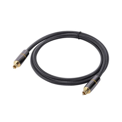 Câble audio optique Câble numérique à fibre optique Toslink 1m Spdif Câble coaxial pour amplificateurs Player