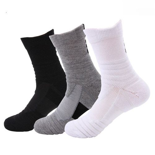 Chaussettes Antidérapantes Respirantes Pour Hommes, Idéales Pour La Course, Le Basket-Ball, La Marche, Le Cyclisme Et L'athlétisme