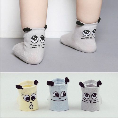 Chaussettes Unisexes Pour Bébés, Garçons Et Filles, Chaussures Chaudes Pour Bébés, Pré-Marcheurs, Chaussettes De Dessin Animé, Nouvelle Collection, Sk04