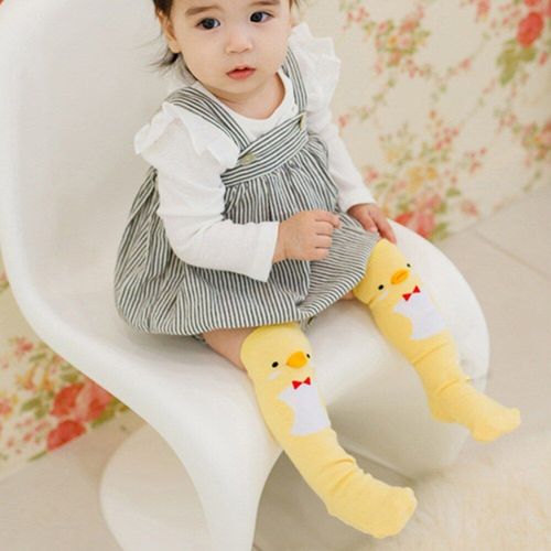 Chaussettes Mignonnes En Coton Doux Pour B?b?, Chaussettes Longues Avec Dessin Anim? De Canard Et Pingouin, Pour Filles Et Gar?ons, Sk106, Offre Sp?ciale