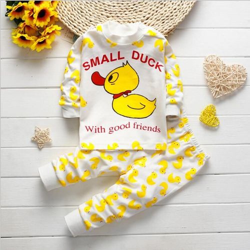 Ensemble De Sous-Vêtements En Coton Pour Enfants, Automne Et Hiver, Pantalon, Qiuku, Tz18