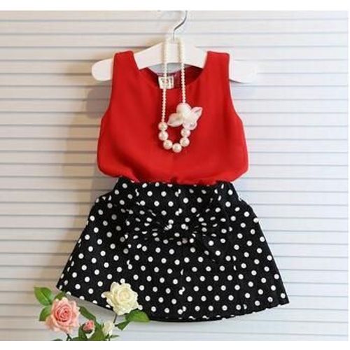 Ensemble De Vêtements En Dentelle Plissée Pour Filles, Tenue Décontractée En Deux Pièces, À La Mode, Pour Enfants De 2 À 14 Ans Ds05