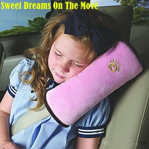 Housse De Coussin De Siège De Voiture Pour Bébé, Haute Praticabilité Et Multifonctionnel, Coussin De Parc De Voiture, Oreiller D'appui-Tête Pour Bébé Et Enfants
