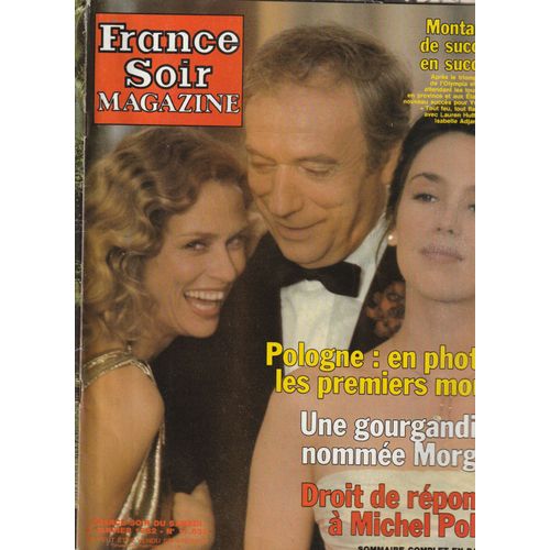 France Gall 4p/Michele Morgan 4p/Amanda Lear 2p/Nazare Pereira 1p/Renaud Sechan 1p/Mouloudji 1p/Montand 6p/Gerard Lenorman 4p/Noureev 1p/Sabrina Belleval Miss France 1p/ Isabelle Adjani En Couv 11633