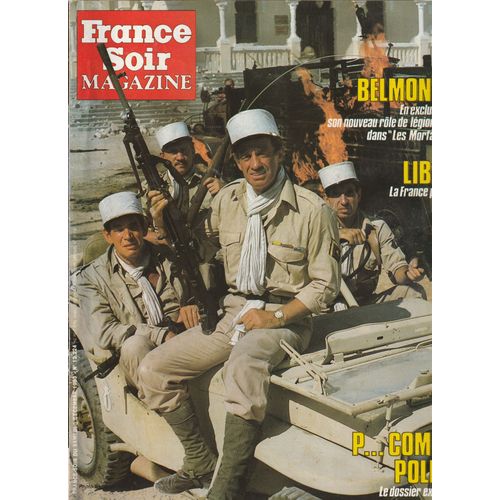 Aurore Clement Nue 2p/ Jean Paul Belmondo 8p/ Andre Courreges 2p/ Priscilla Presley 2p/ Nino Ferrer 1/2/ Alex Metayer 1/2p/ Raymond Devos 1p/ Sophie Renoir 6p/ 12224