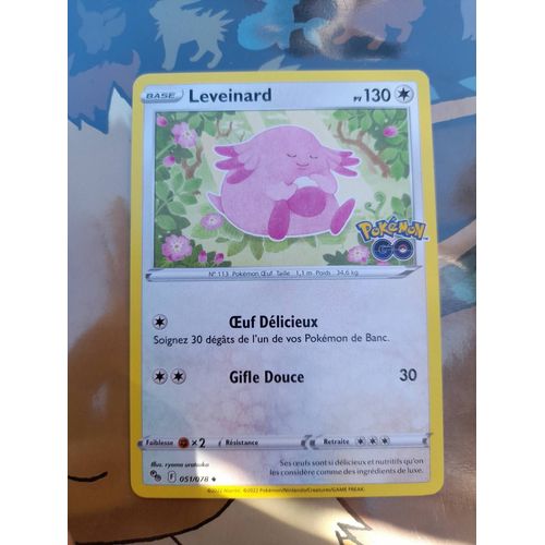 Carte Pokémon Leveinard 51/78, Série Pokémon Go