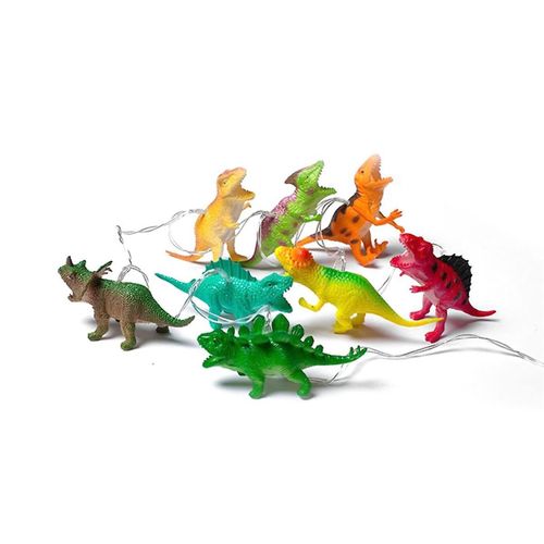 LED Animal String Light Kids Jungle Dinosaur Birthday Party Decoration Fairy Light Garland New Year