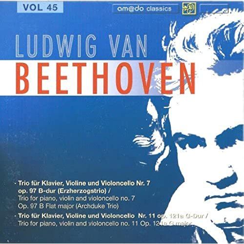 Beethoven Complete Works [Disc 45] Piano Trio No.7 In B Flat Major (Archduke) (Op.97), Piano Trio No.11 In G Major (Op.121a) - Adagio-Variation & Rondo