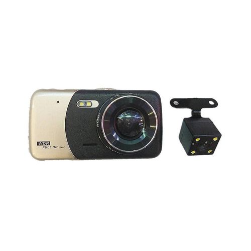 Car Dvr 4inch Dual Lens Car Camera Dvr Camcorder Full Hd 1080p Night Vision Dash Cam Parking Record