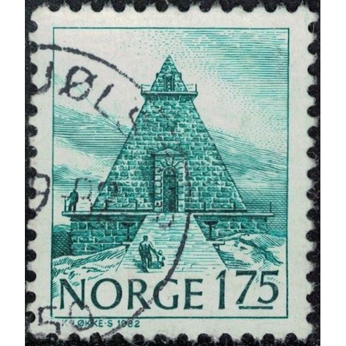 Norvège 1982 Oblitéré Used Minnehallen Mémorial Aux Marins Norvégiens À Stavern Y&t No 811 Su