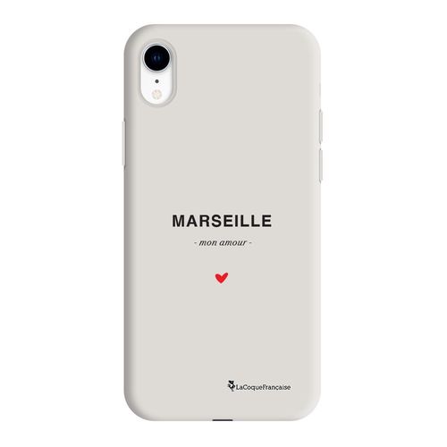 Coque Iphone Xr Silicone Liquide Douce Beige Marseille Mon Amour La Coque Francaise.