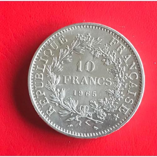 10 Francs - Hercule - 1965 - France - Argent