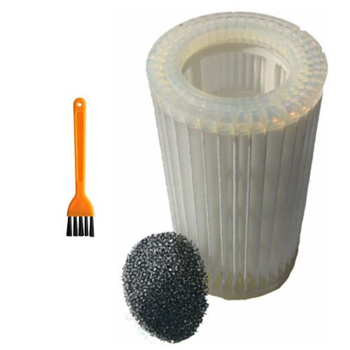 Kit de filtres de brosse de nettoyage avec filtre en mousse pour Goodmans 300636, accessoire de nettoyage pour Robot aspirateur vertical, balayeuse de Service